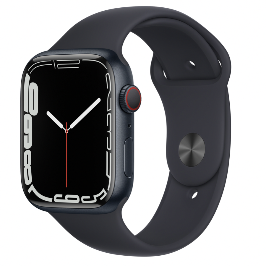 AppleWatch7 GPS+Cellular 45mm ミッドナイト アルミ